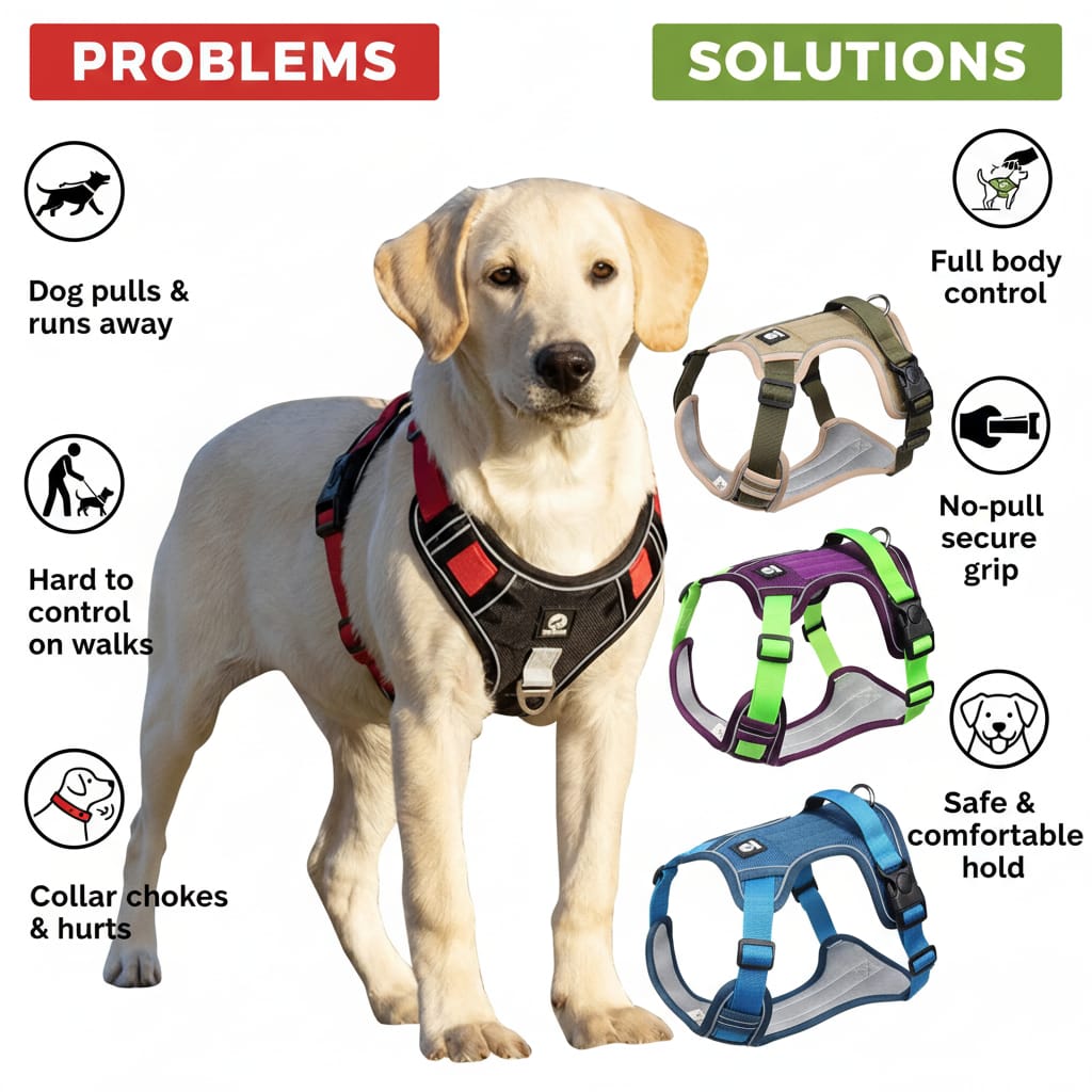 Dog Harness Reflective