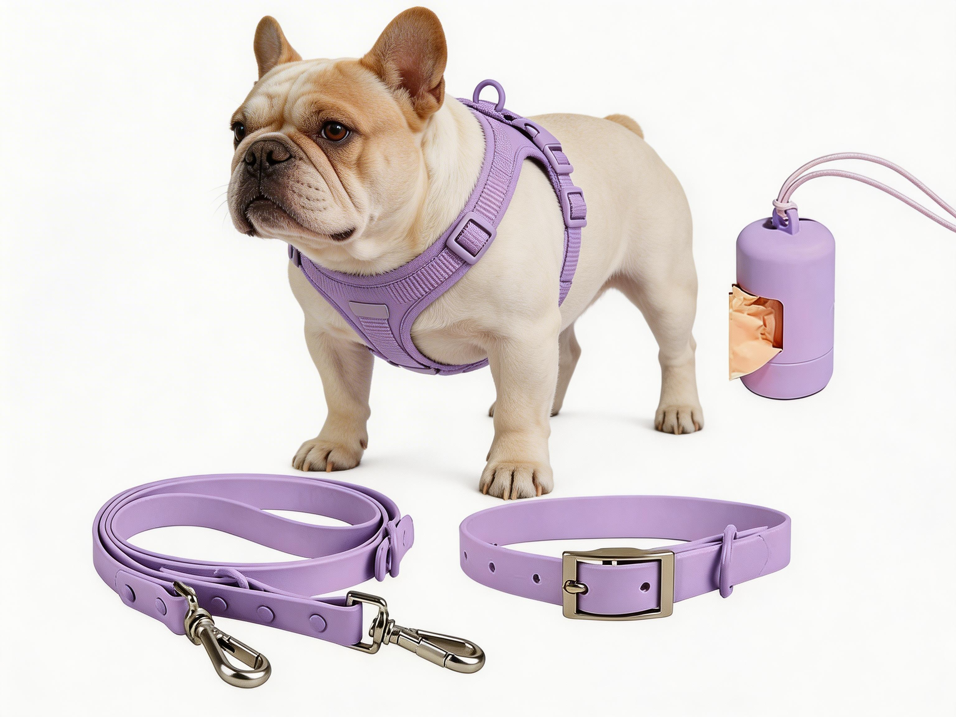Cushioned Harness + Waterproof Leash Walk Kit