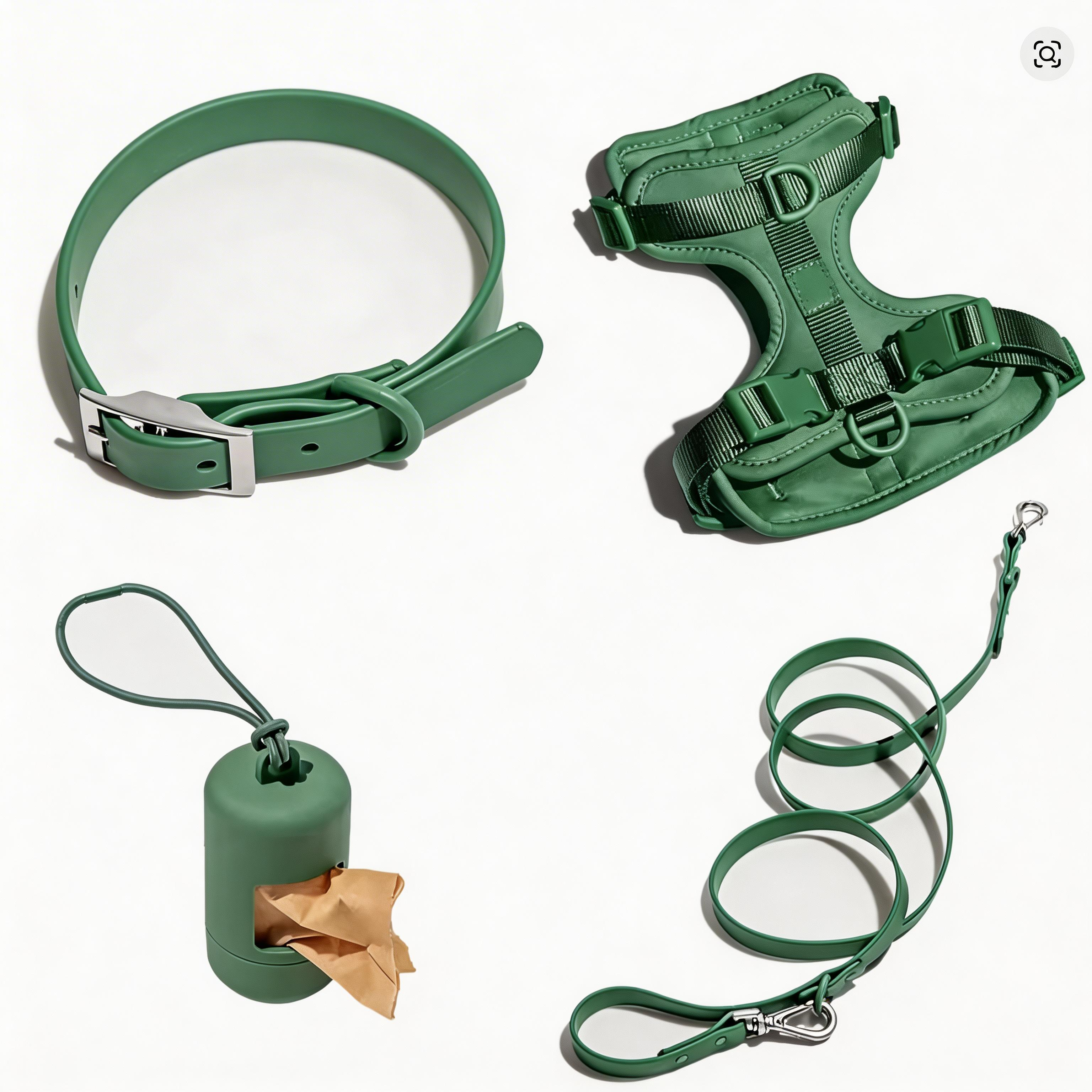 Cushioned Harness + Waterproof Leash Walk Kit