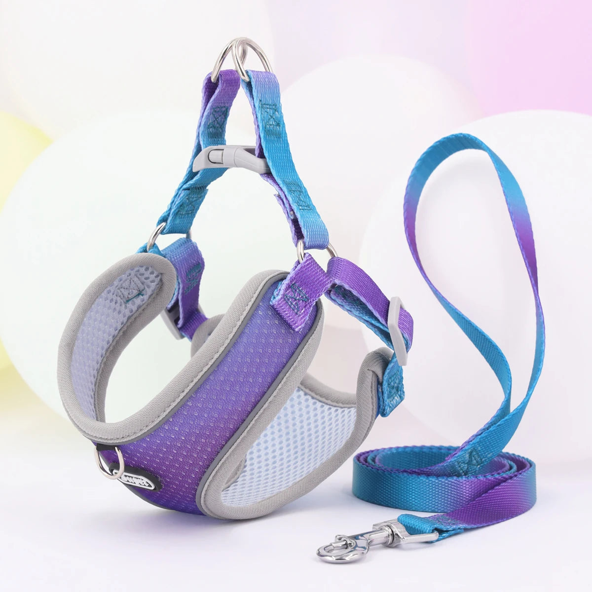 Reflective Pet Comfort Harness + leashs
