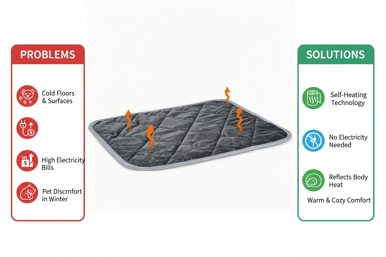 Self-Heating Pet Pad - Problems & Solutions